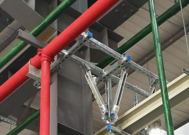 绍兴该抗震支架的整体式支吊架结构协调性好